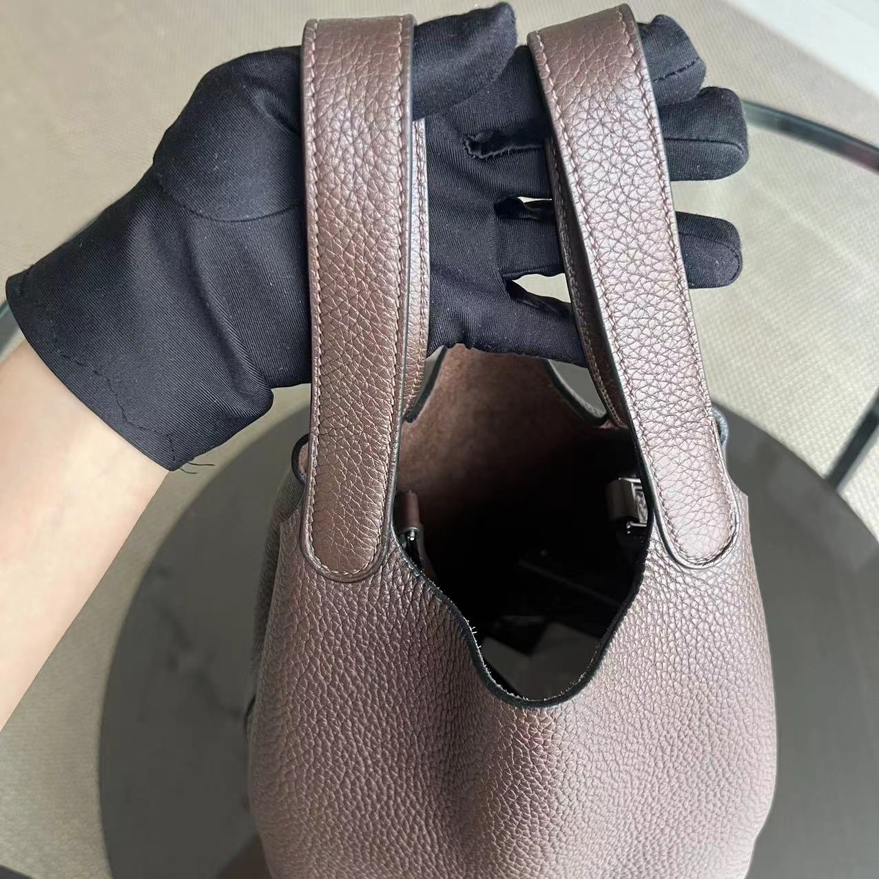 Kovancy Picotin 18 - Estampille Clémence Macassar Carré Q Quincaillerie en palladium