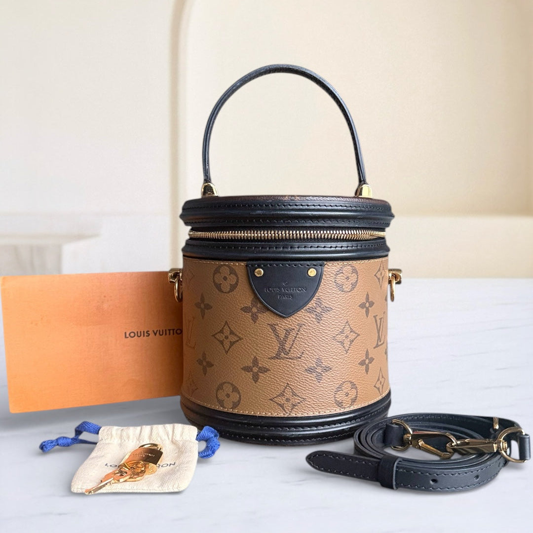 LVT Cannes Monogram Reverse Handbag