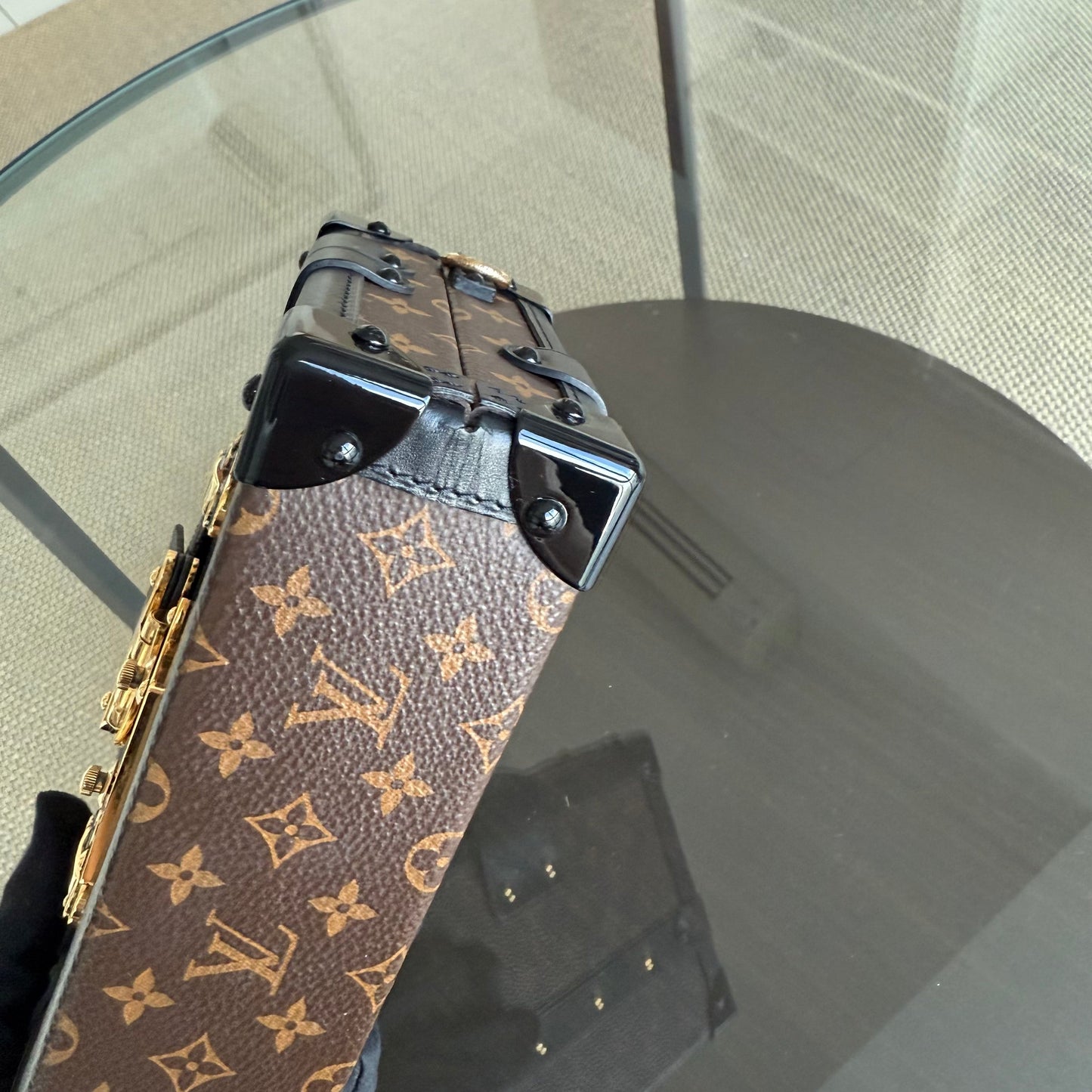 LVT Petite Malle - Monogram Canvas Shoulder Bag New version