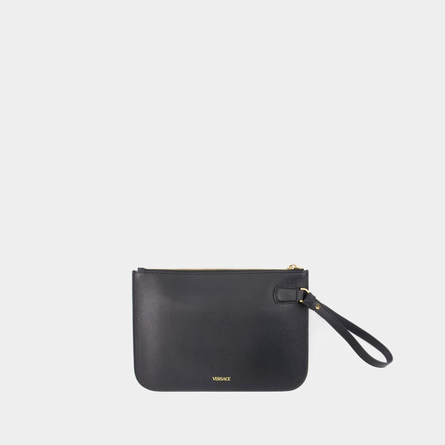 Kovancy Pochette Small Medusa Biggie - Cuir - Noir