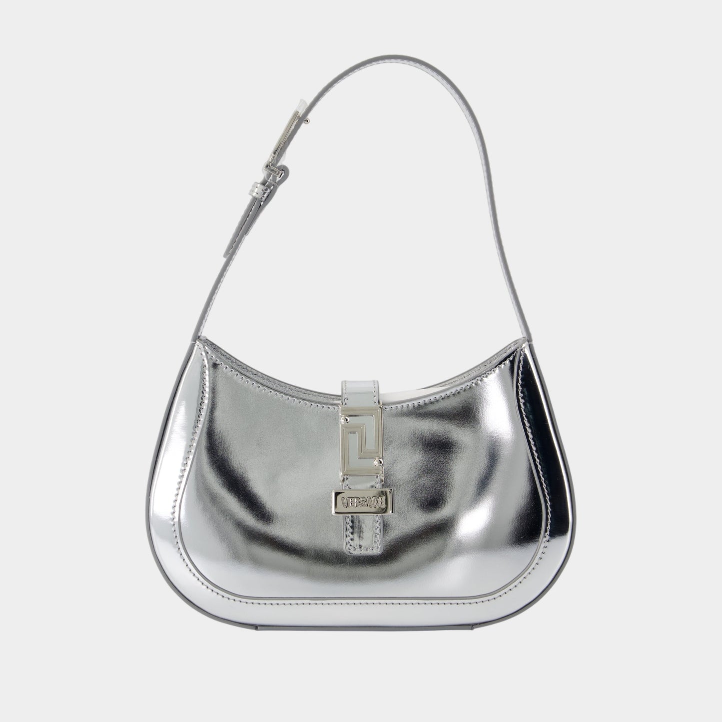 Kovancy Sac Porté Épaule Small - Cuir - Argenté