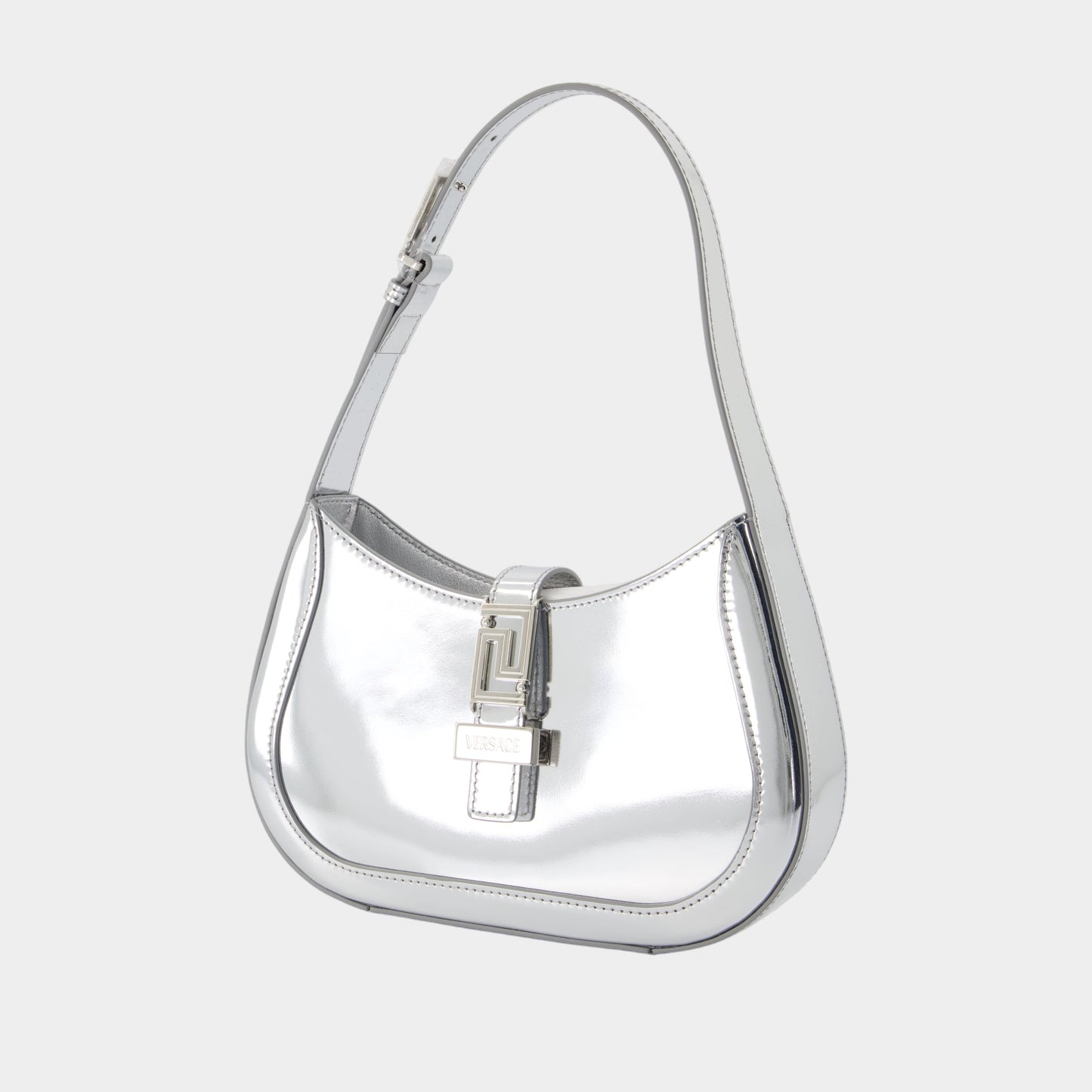 Kovancy Sac Porté Épaule Small - Cuir - Argenté
