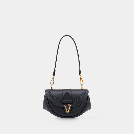 Kovancy Sac Porté Épaule Virtus Small - Cuir - Noir