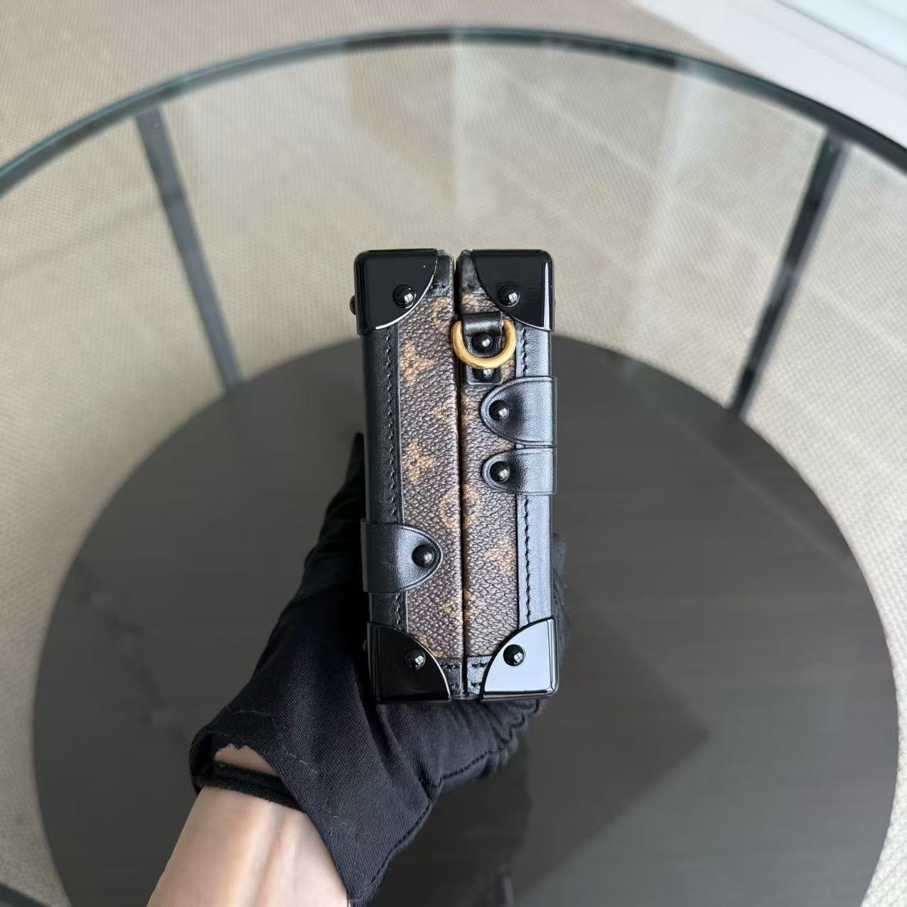 LVT Petite Malle Monogram Box Crossbody Bag
