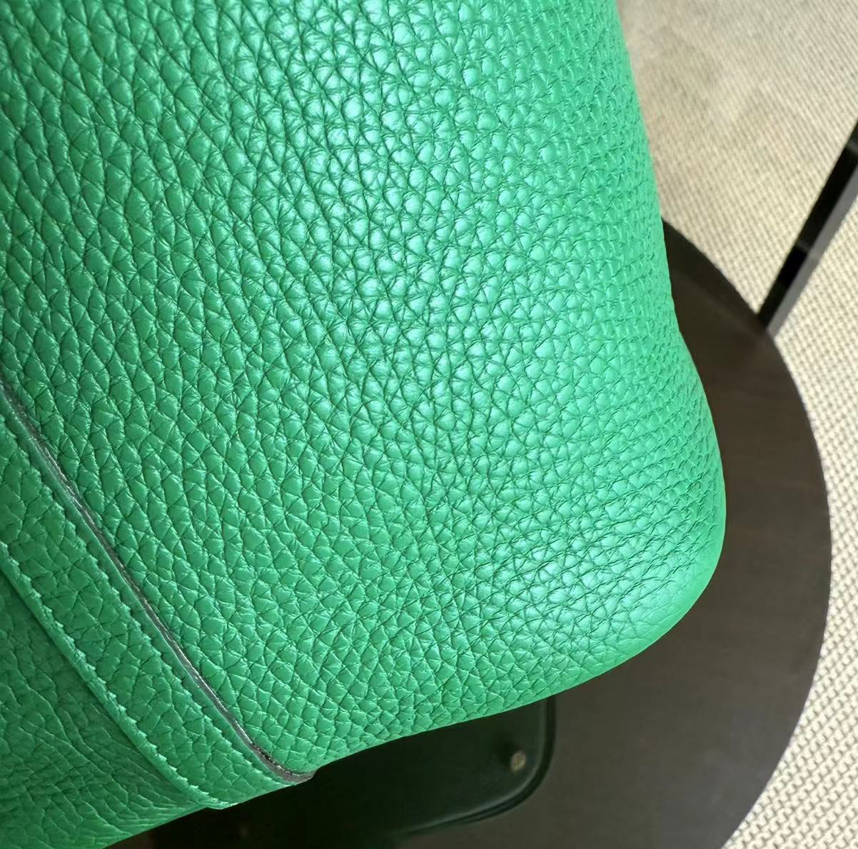 Kovancy Picotin 22 - Bambou Vert Vertigo Cuir Clémence Matériel Doré