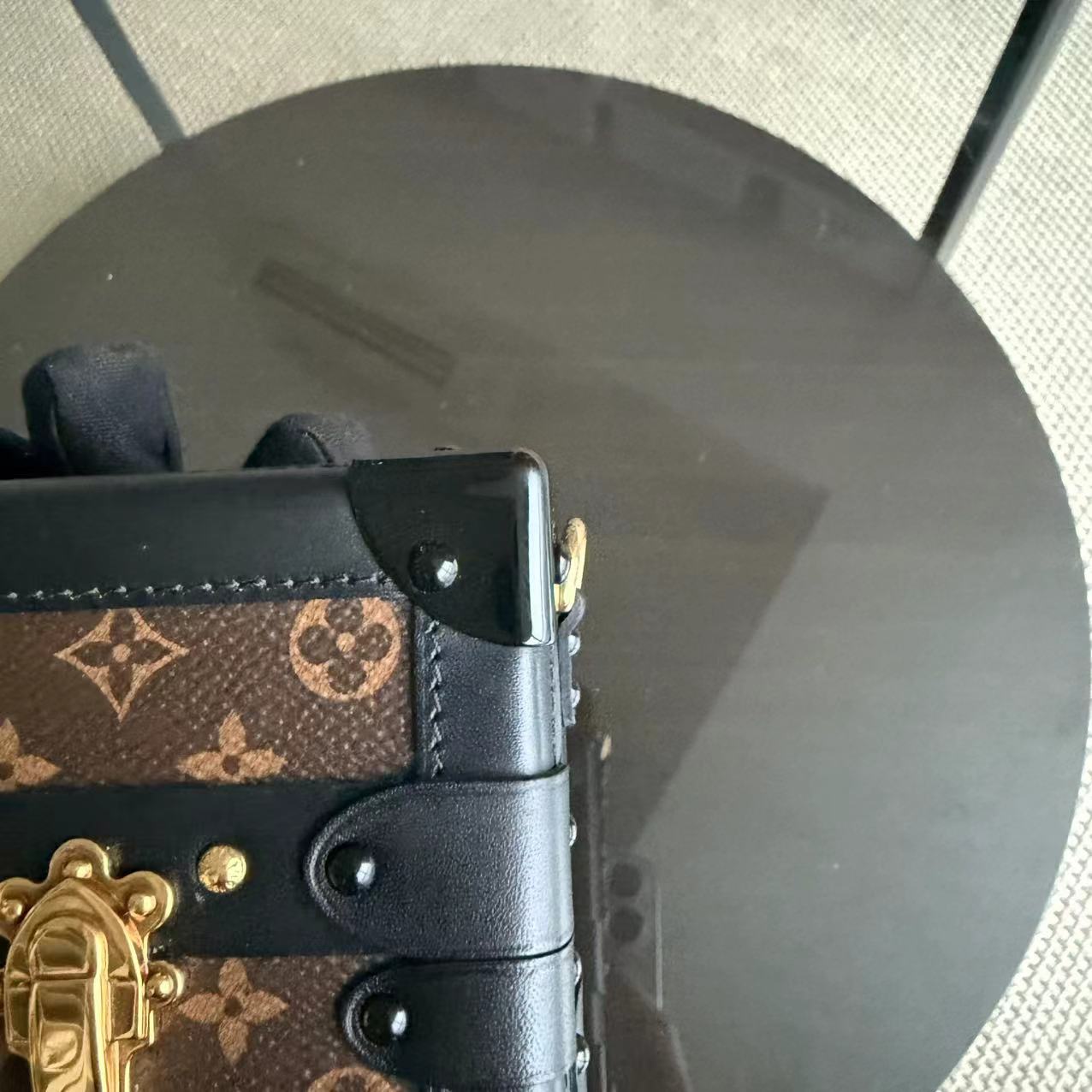 LVT Petite Malle - Monogram Box Shoulder Bag