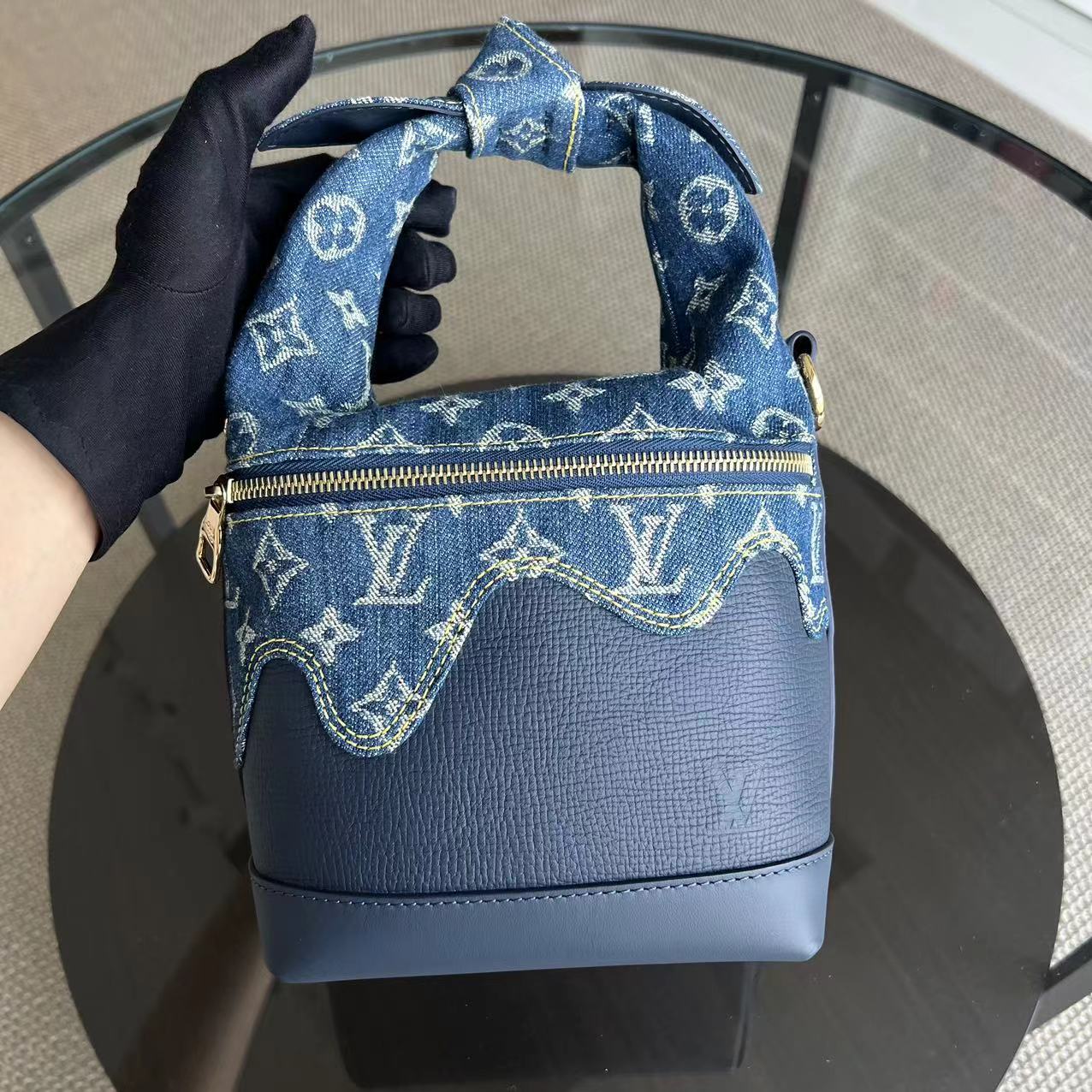 LVT Japanese Cruiser Denim Blue Handbag