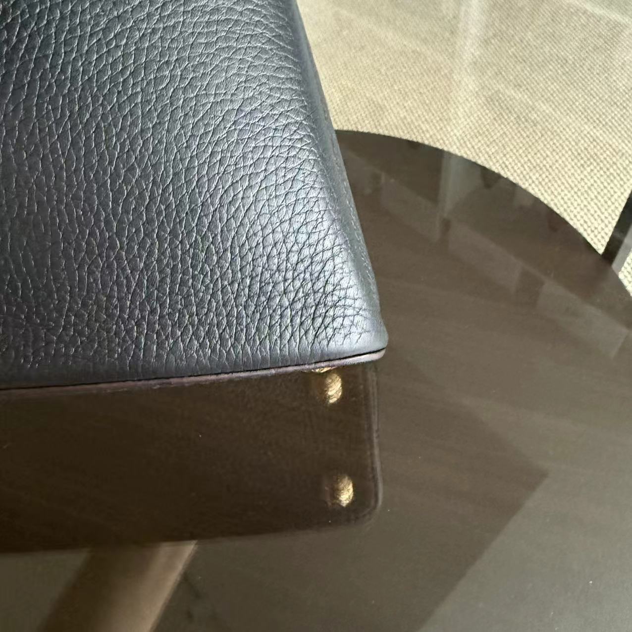 LVT Capucines BB - Black Taurillon Grained Calfskin Gold-tone Hardware