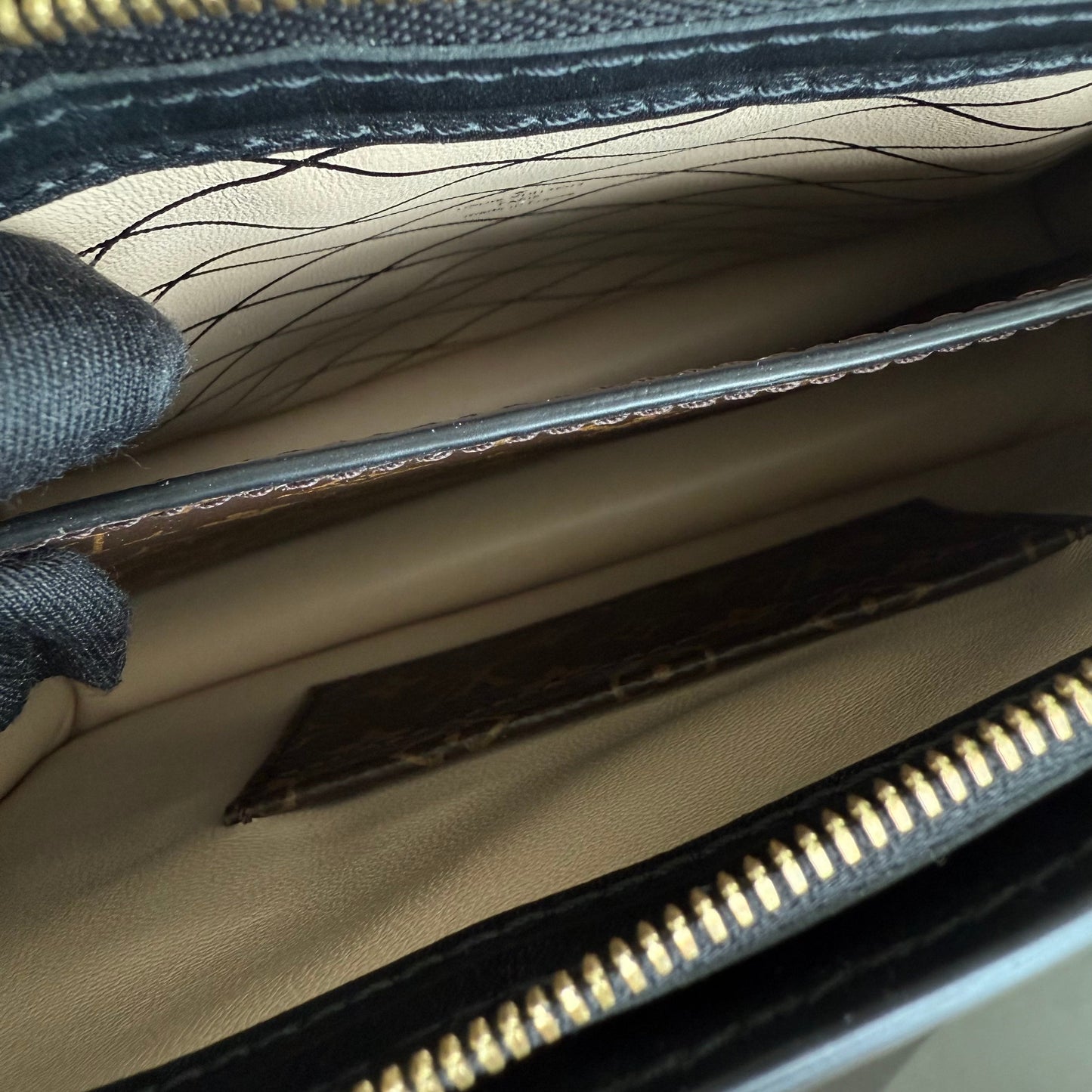 Kovancy Pochette Malle - Toile Monogram Reverse Brown Quincaillerie dorée
