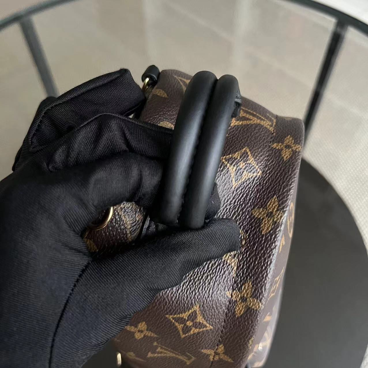 LVT Palm Spring Mini - Monogram Canvas Backpack