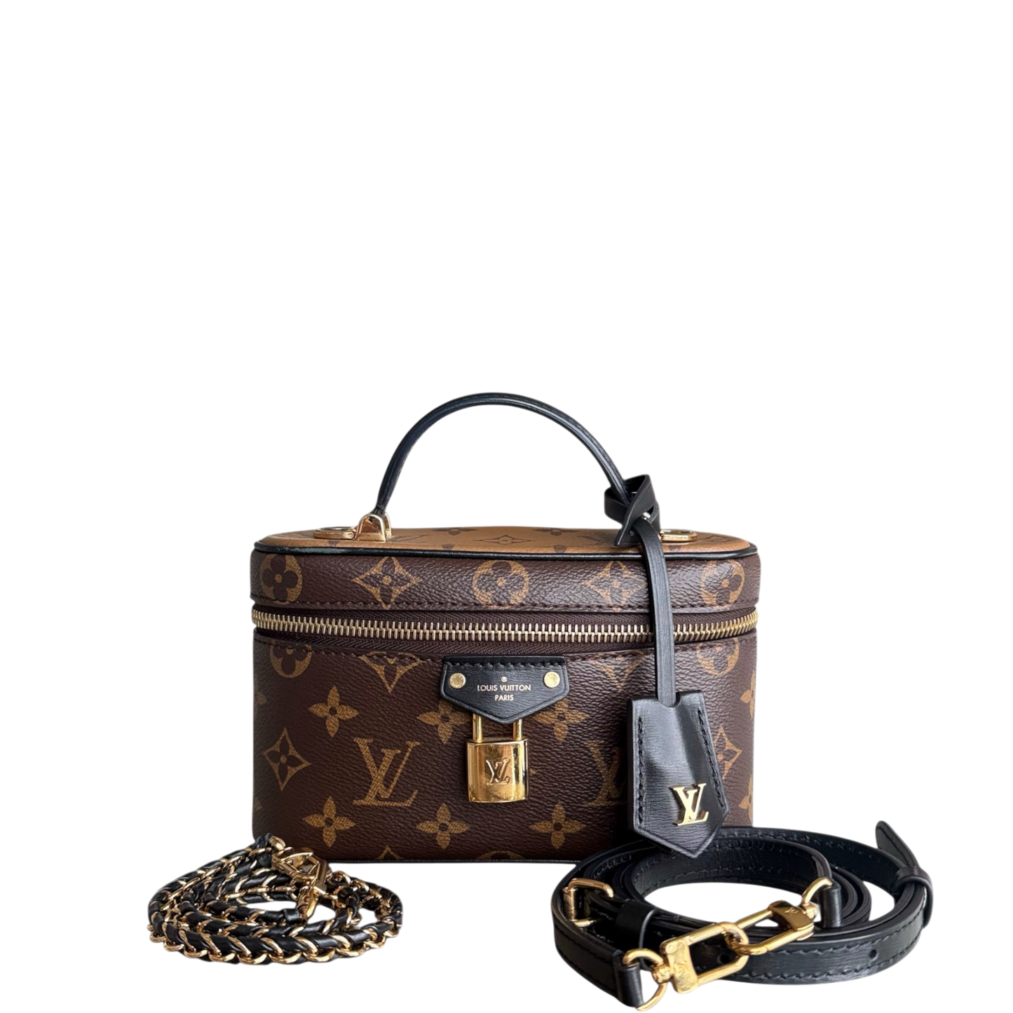 LVT Vanity Chain Pouch Monogram