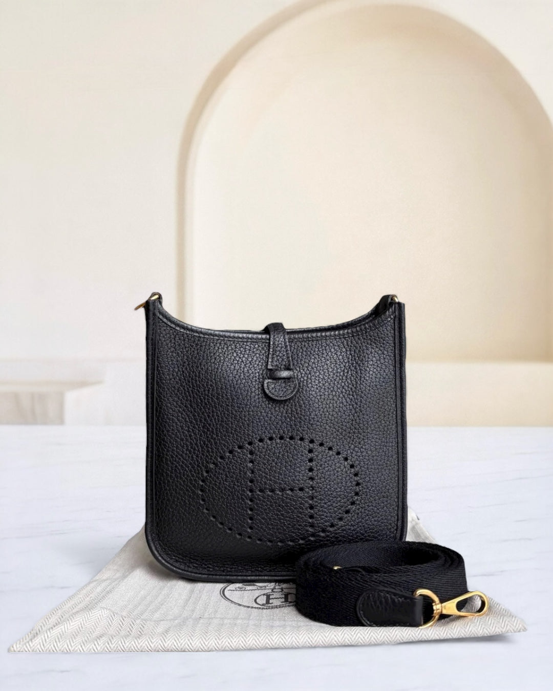Kovancy Evelyn Mini - Clémence Y Stamp Noir Quincaillerie Or