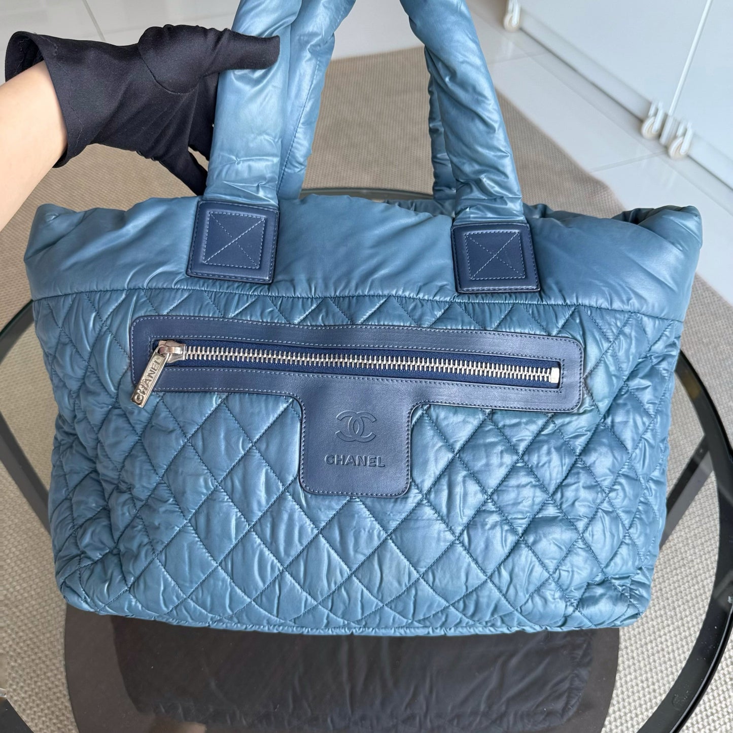 Kovancy Sac fourre-tout en nylon matelassé