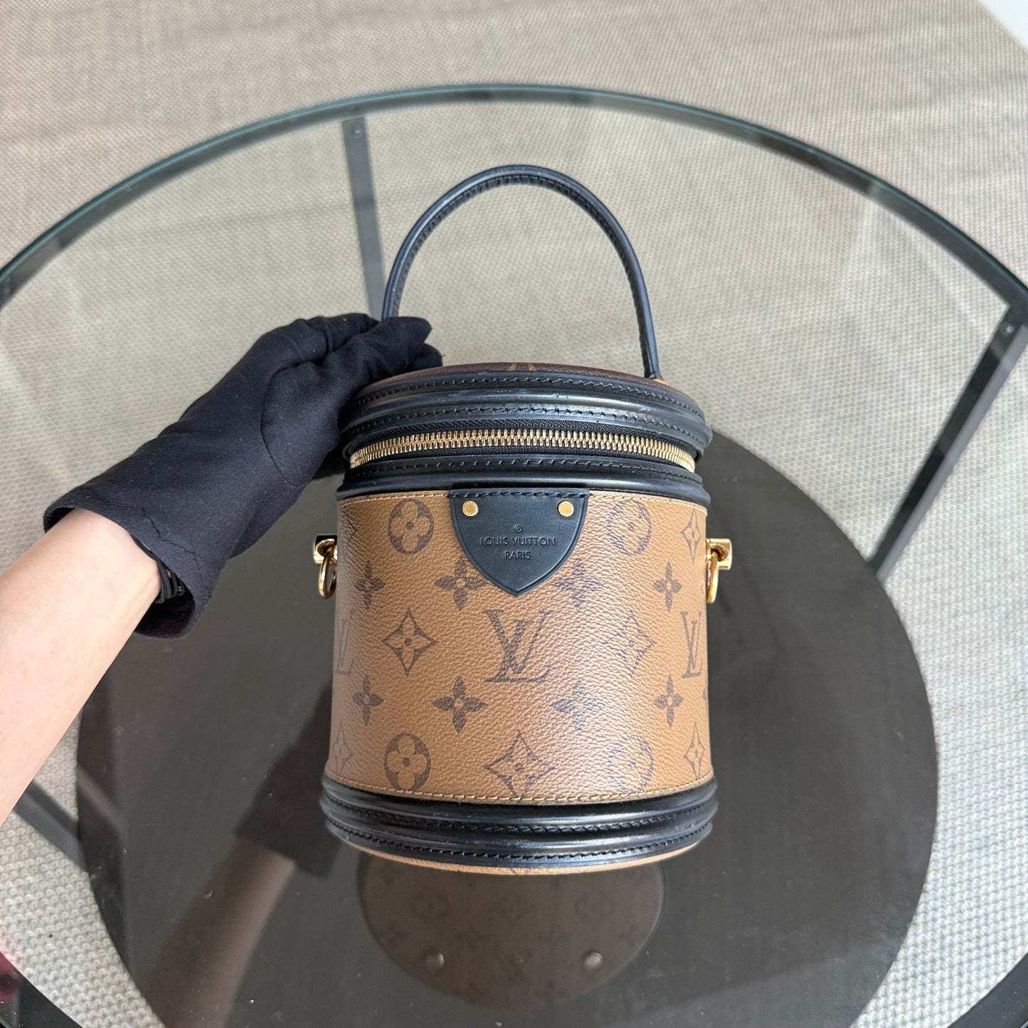 LVT Cannes Monogram Reverse Handbag