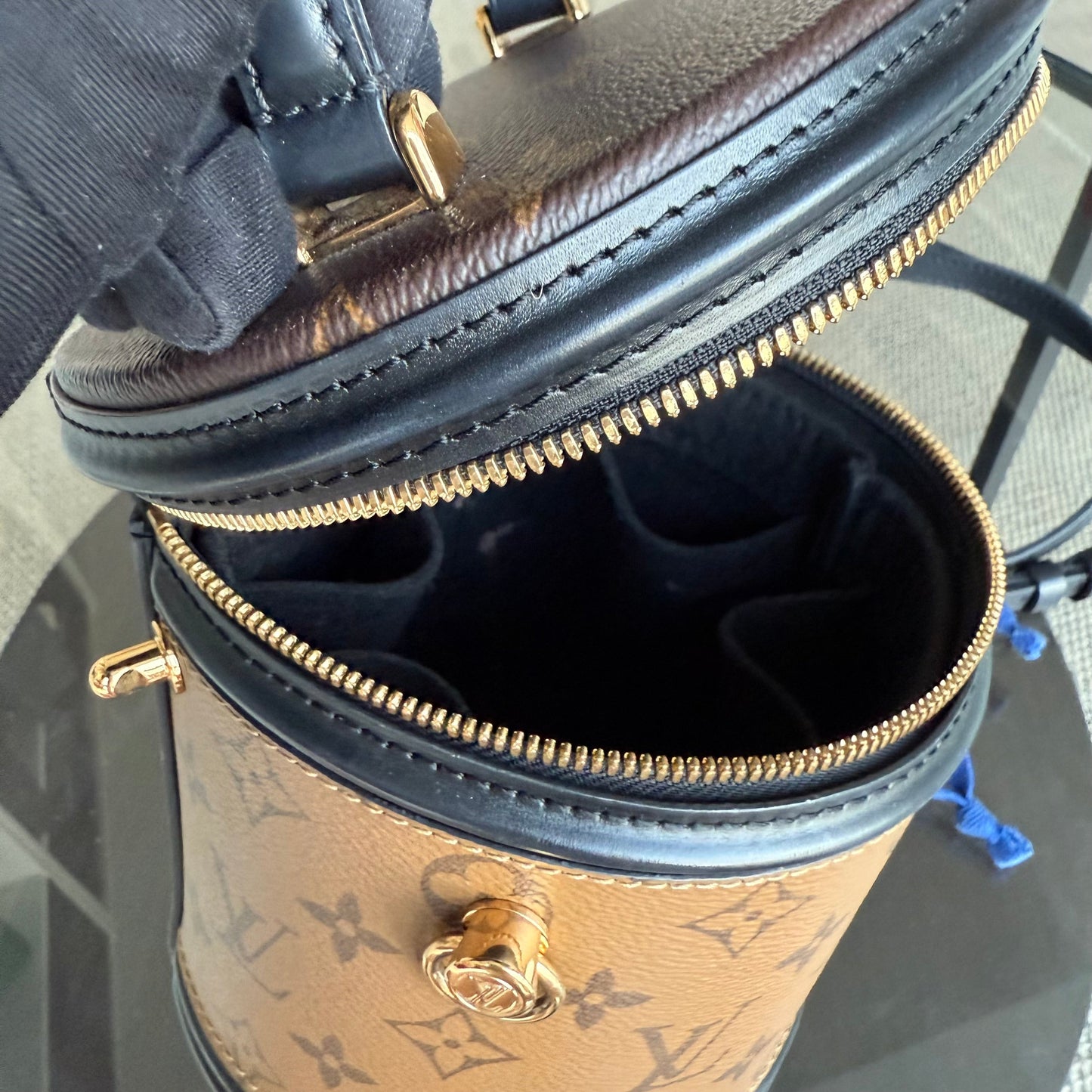 LVT Cannes Monogram Reverse Handbag