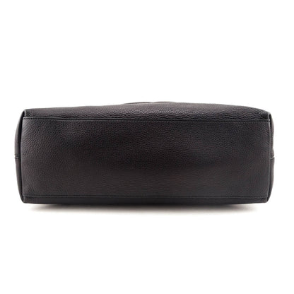 Black Pebbled Calfskin
