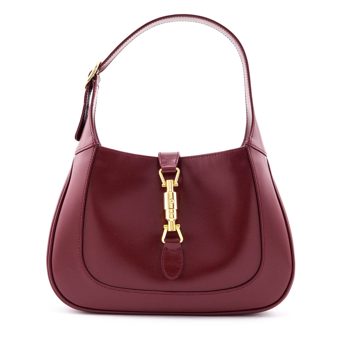 Kovancy Cherry Red Calfskin Small Jackie 1961 Hobo