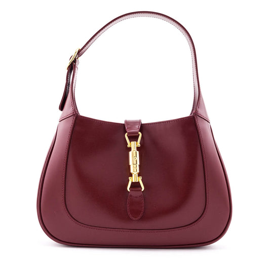 Kovancy Cherry Red Calfskin Small Jackie 1961 Hobo