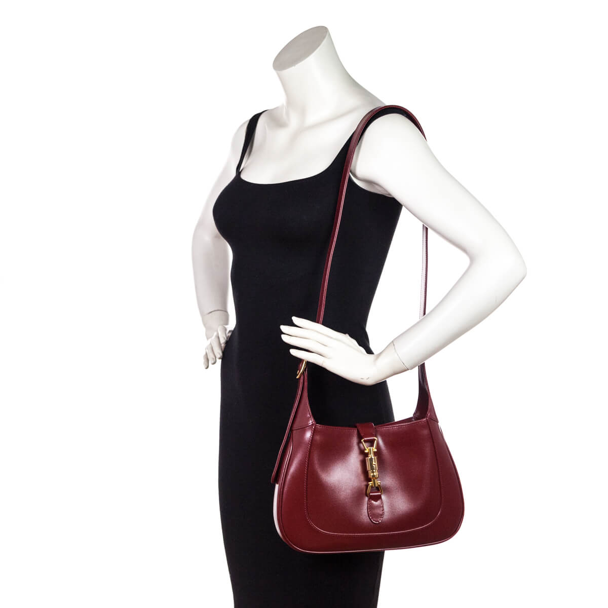 Kovancy Cherry Red Calfskin Small Jackie 1961 Hobo
