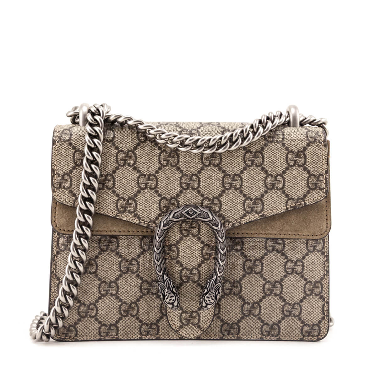 Kovancy GG Supreme Monogram Mini Dionysus Shoulder Bag