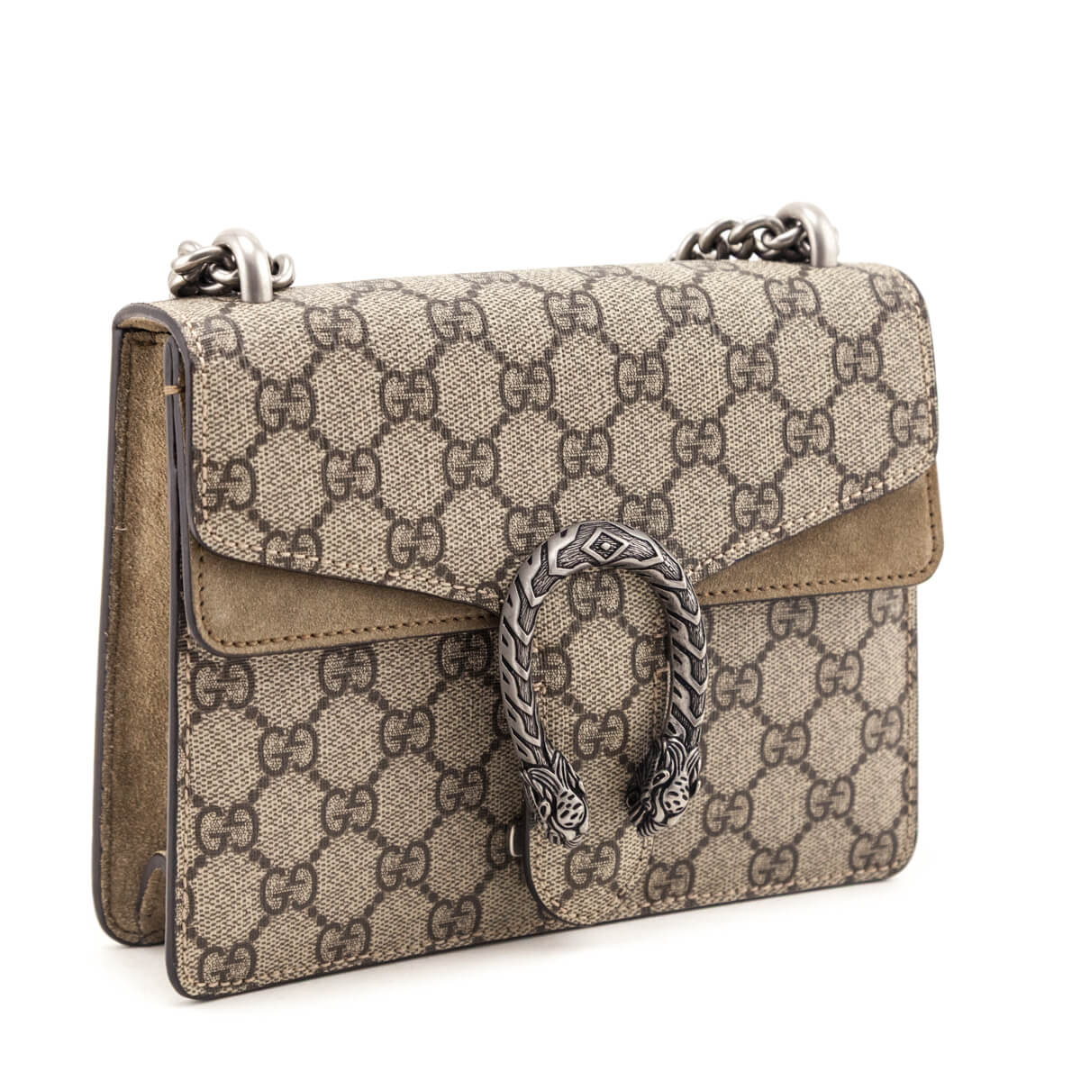 Kovancy GG Supreme Monogram Mini Dionysus Shoulder Bag