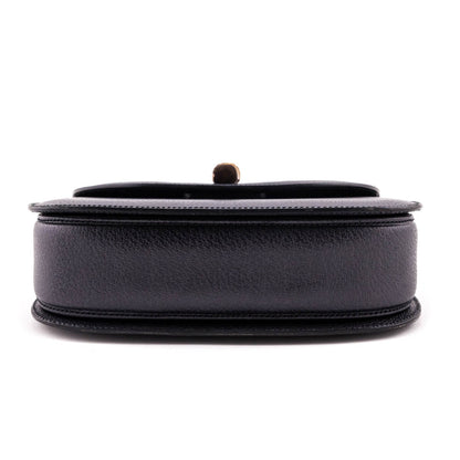 Gray Grained Calfskin Bamboo