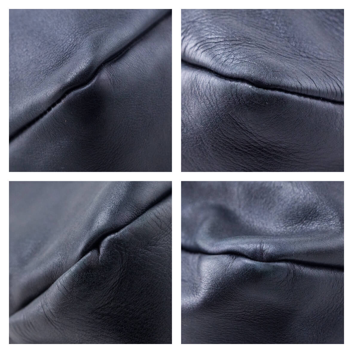 Kovancy Navy Horsebit Large Hobo