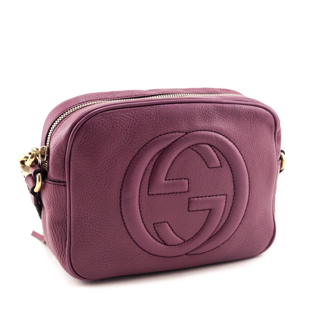 Kovancy Peonia Pebbled Calfskin Soho Disco Crossbody