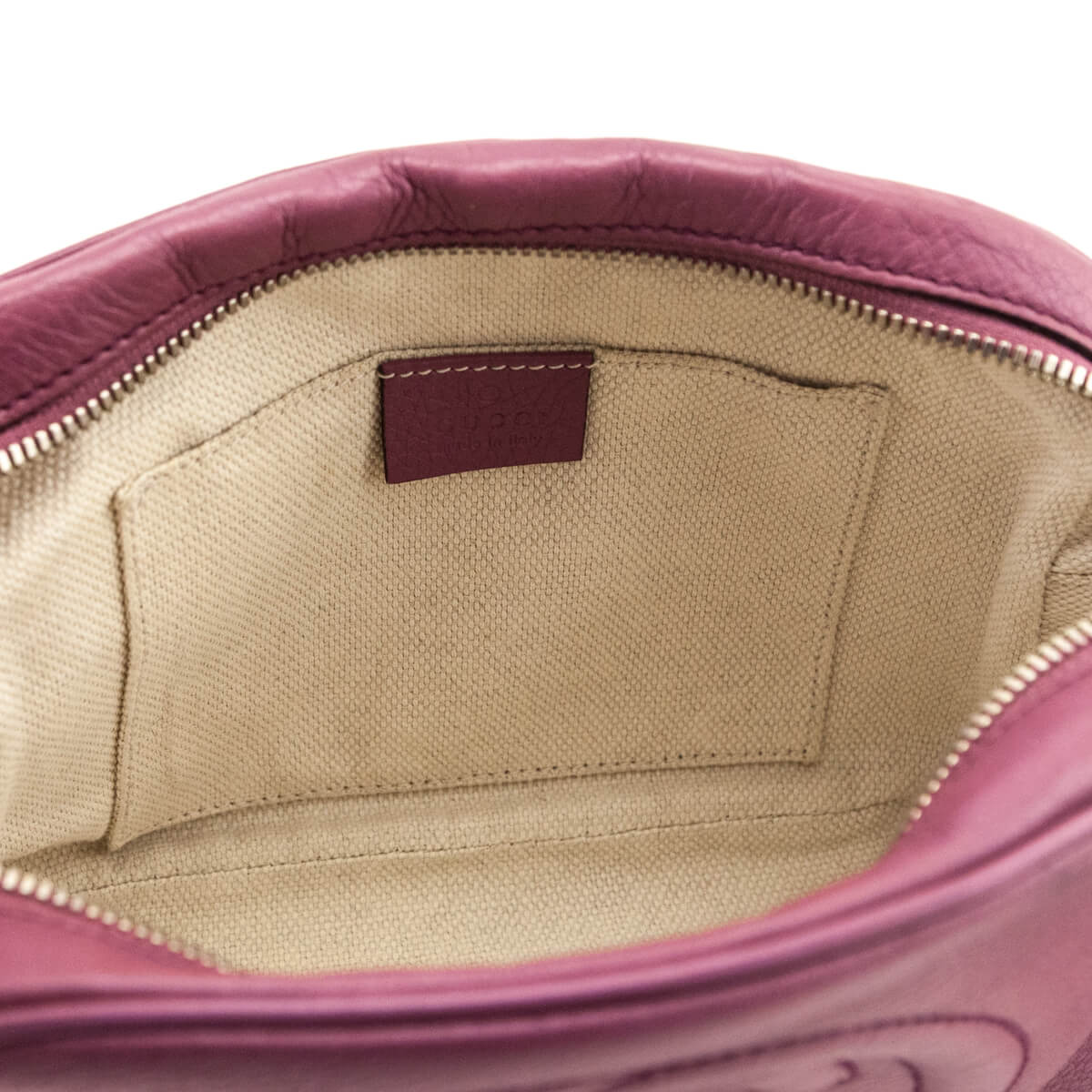 Kovancy Peonia Pebbled Calfskin Soho Disco Crossbody