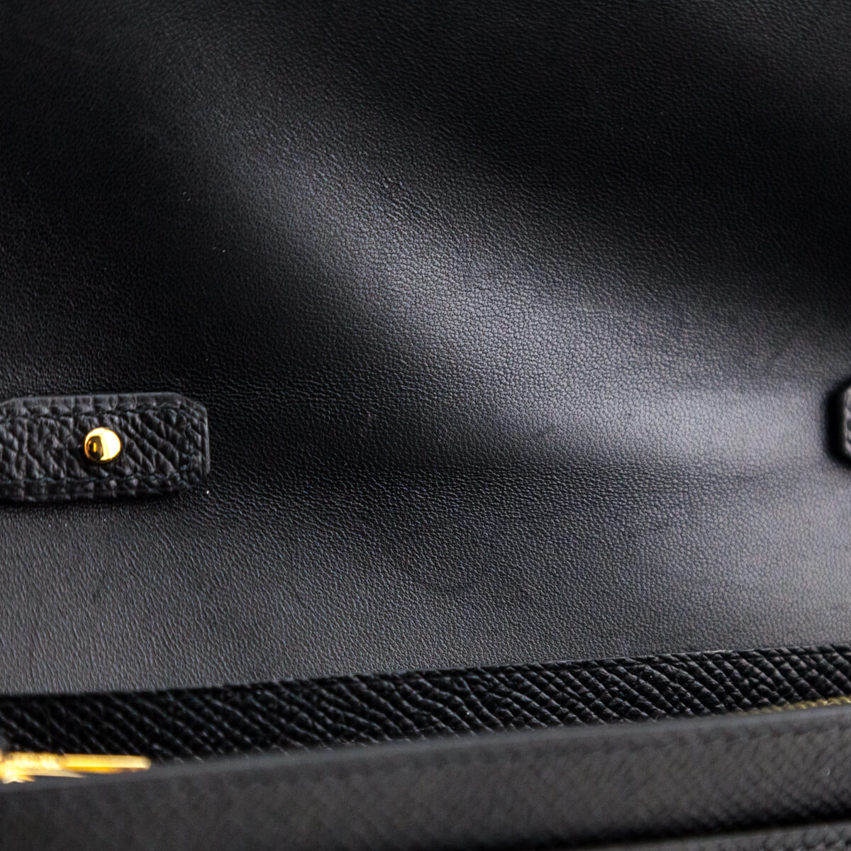 Kovancy Black Epsom Constance Long To Go Wallet