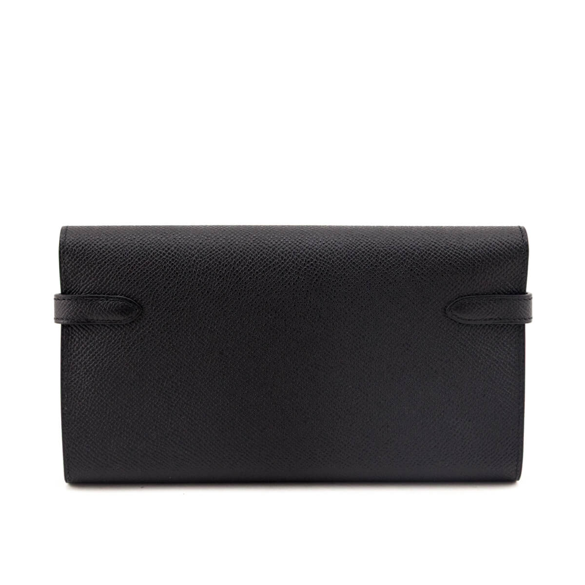 Kovancy Black Epsom Kelly Longue Wallet