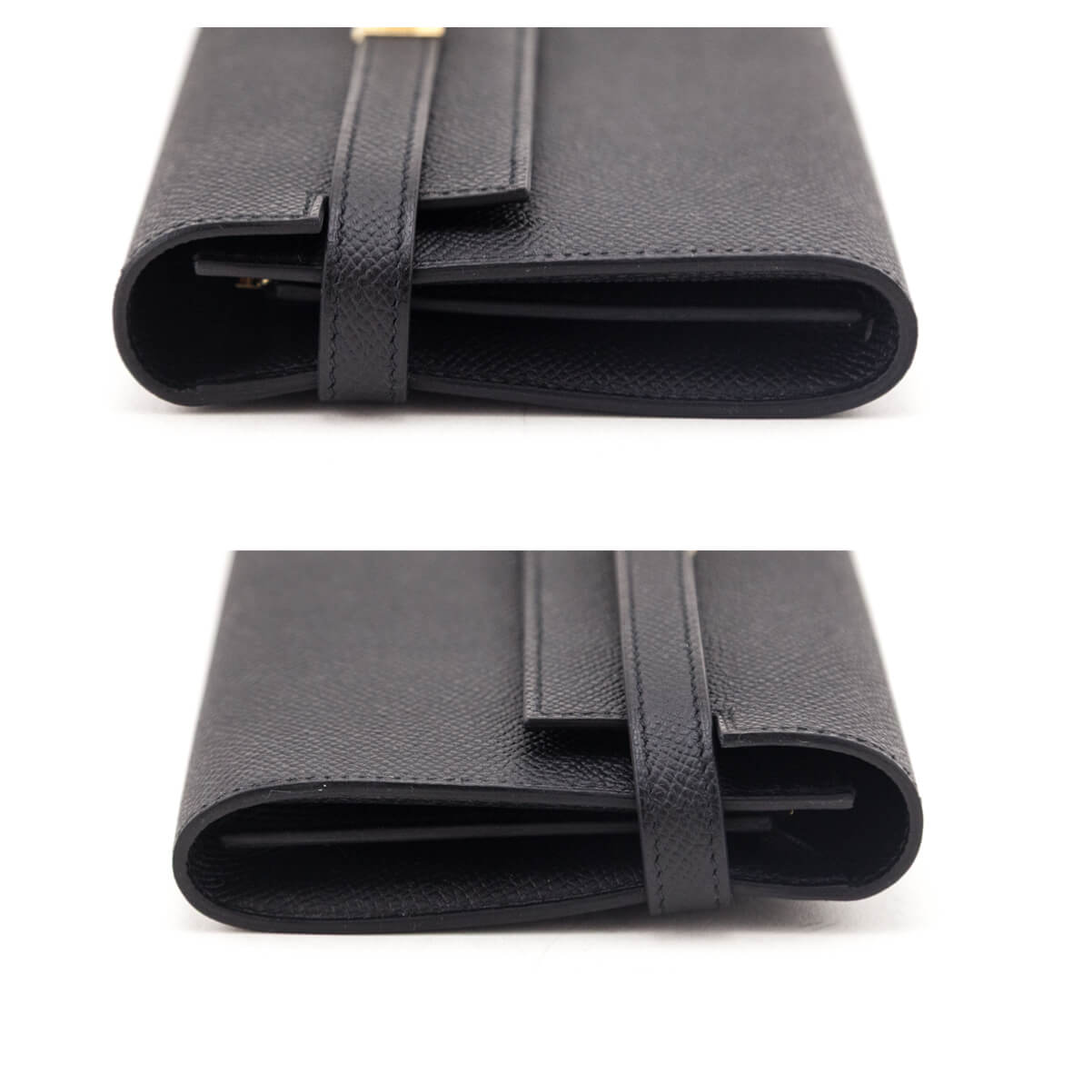Kovancy Black Epsom Kelly Longue Wallet