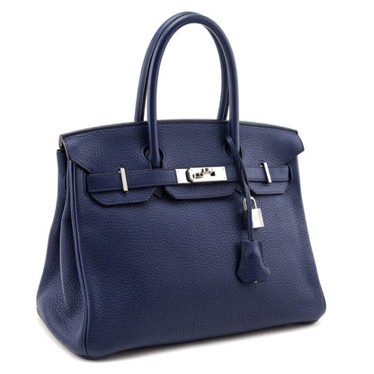 Saphir Taurillon Birkin 30