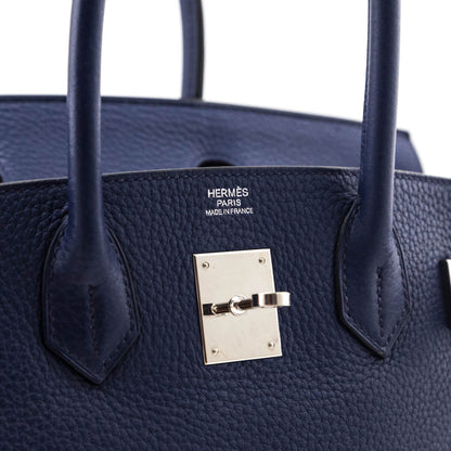 Saphir Taurillon Birkin 30