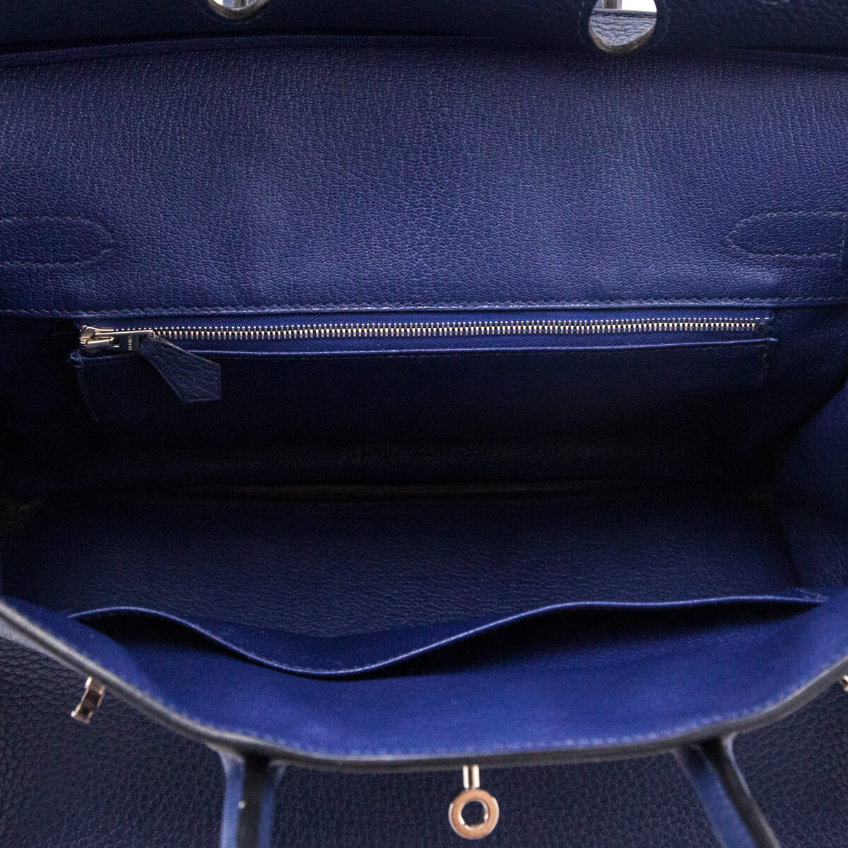 Kovancy Bleu Saphir Taurillon Clemence Birkin 30