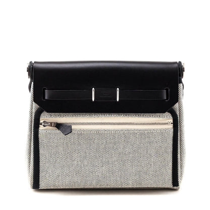 Ecru Black Military Toile Vache