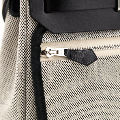 Ecru Black Military Toile Vache