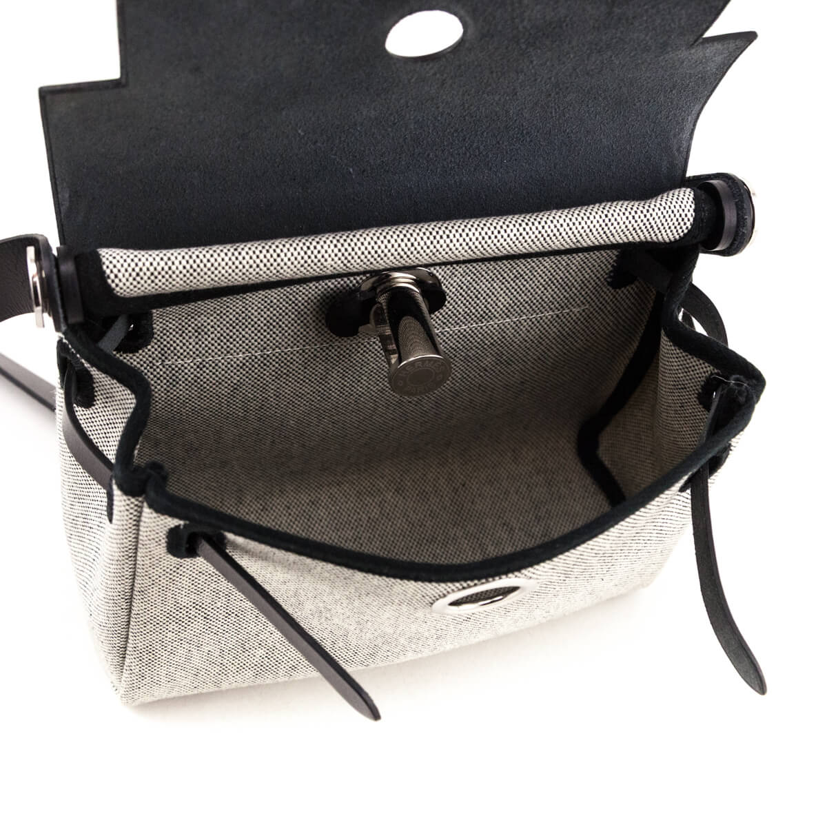 Kovancy Ecru Black Military Toile Vache Hunter Herbag Zip Retourne 20