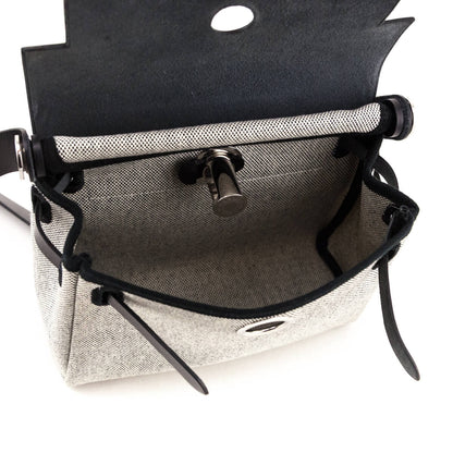 Ecru Black Military Toile Vache