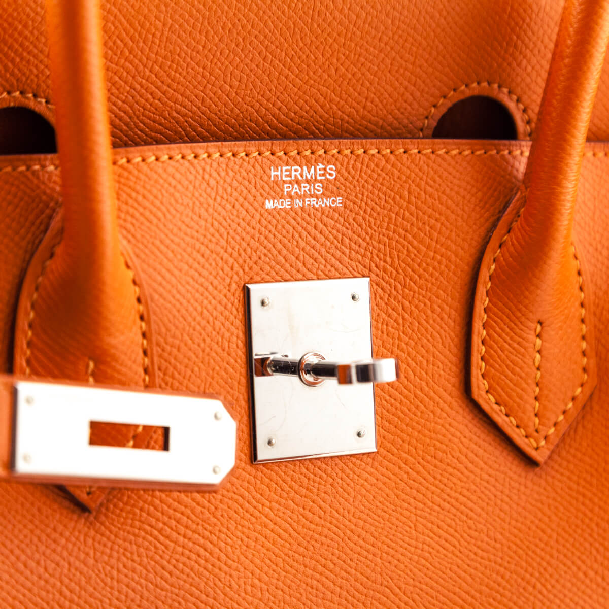 Kovancy Orange Epsom Birkin 30