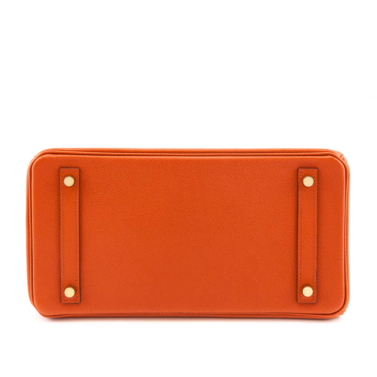Kovancy Orange Terre Battue Epsom Birkin 30