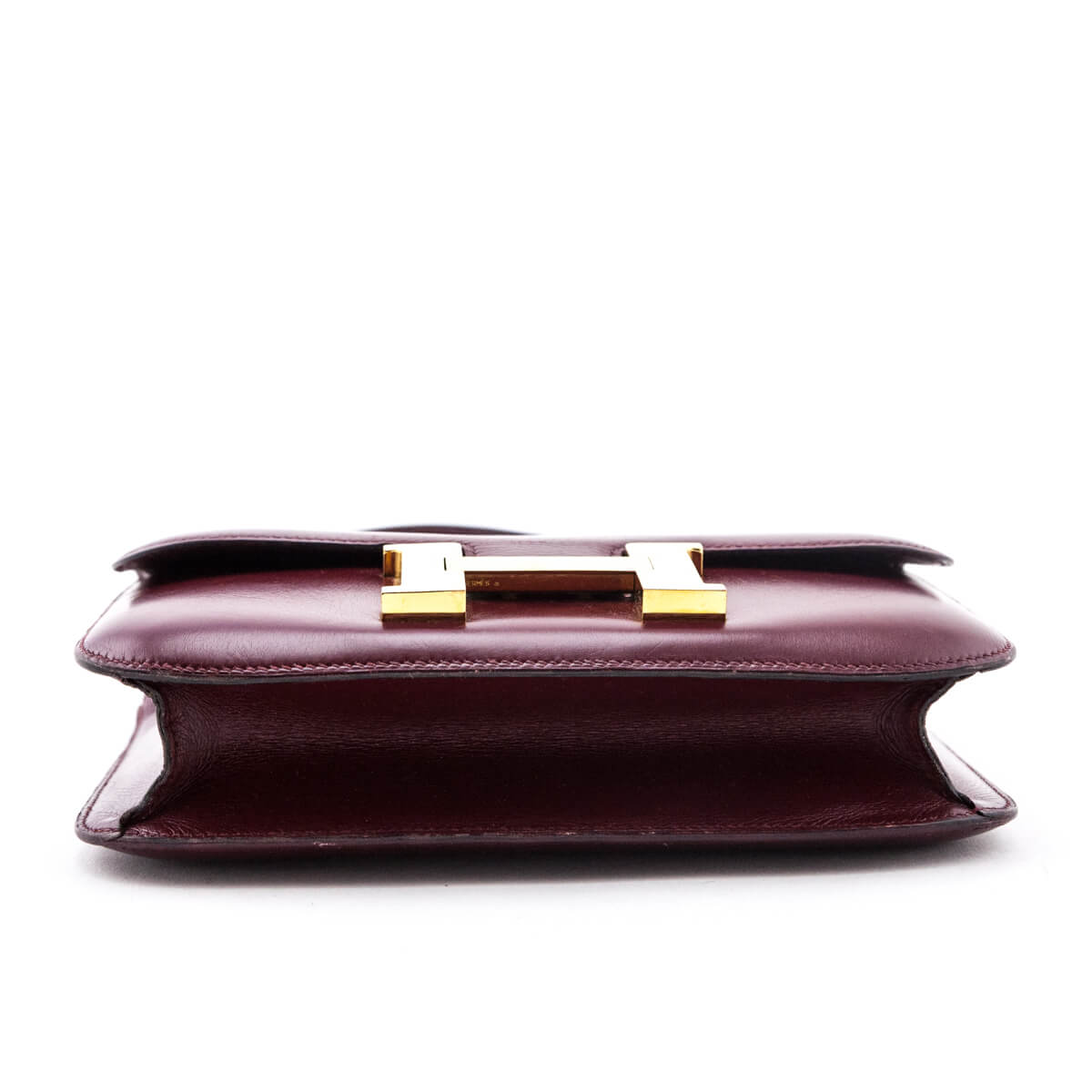 Hermès Red H Box Calf Vintage Constance 23