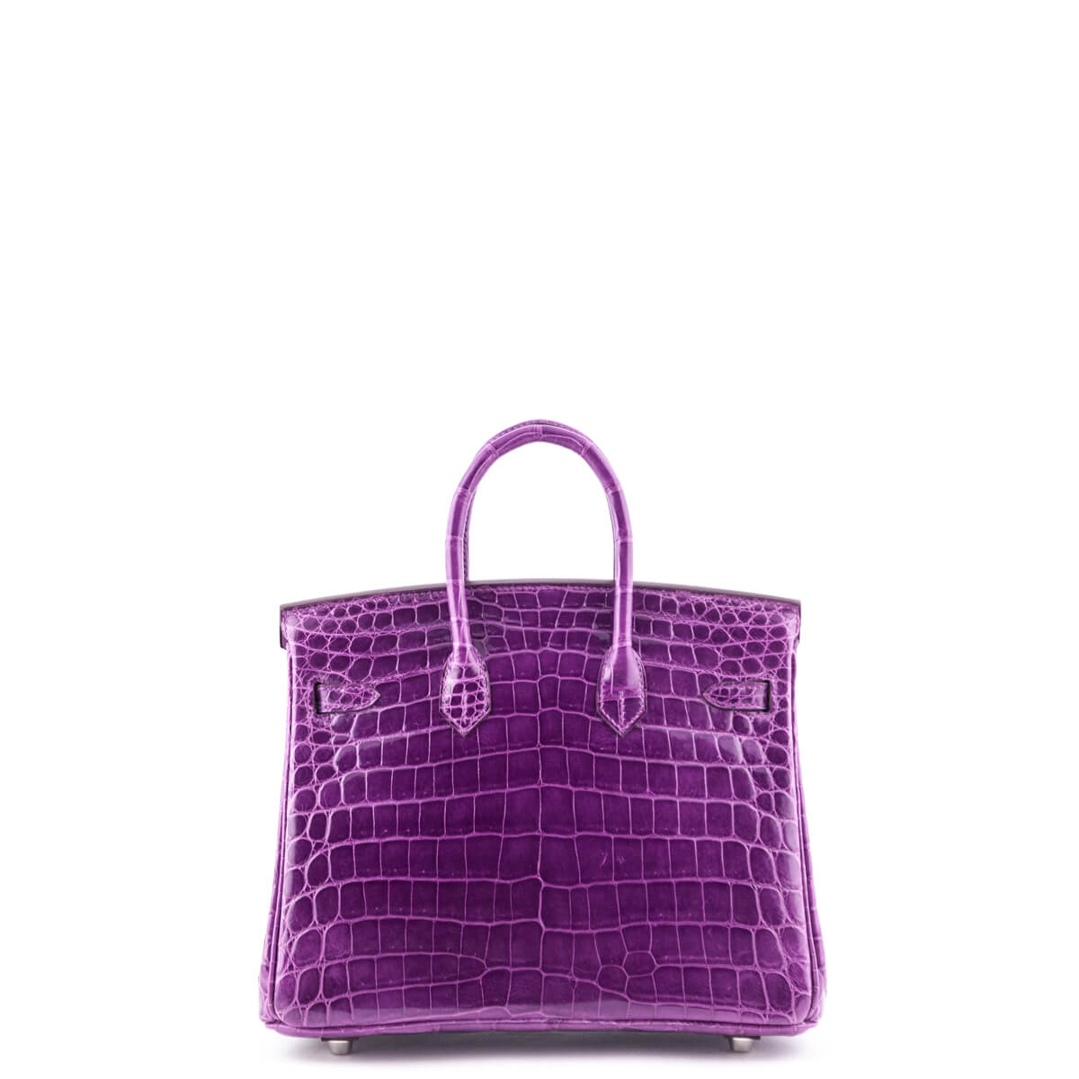 Kovancy Violet Niloticus Crocodile Birkin 25