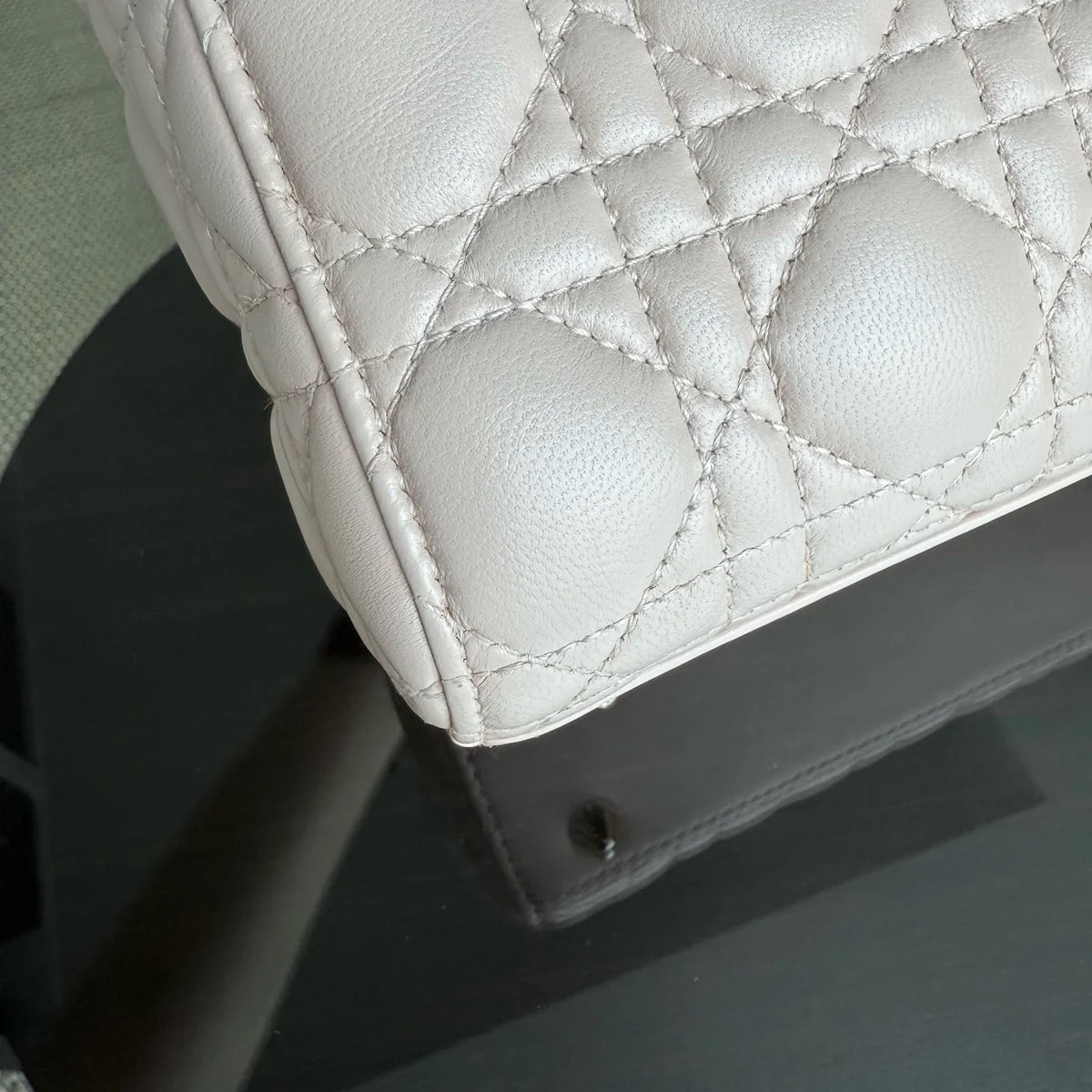 Kovancy Lady Petit ABC - Cannage Lambskin MyABC Rose clair Quincaillerie dorée