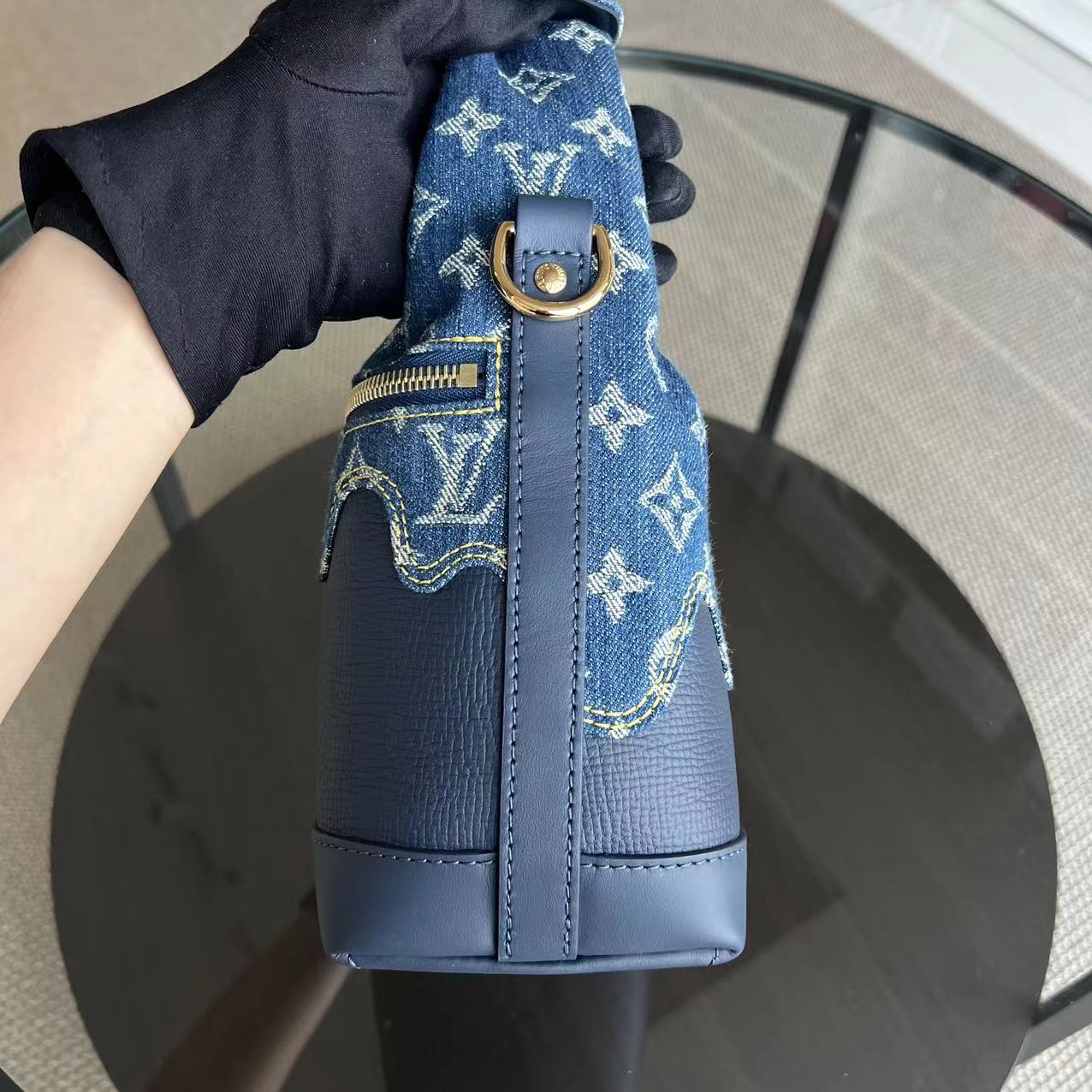 LVT Japanese Cruiser Denim Blue Handbag