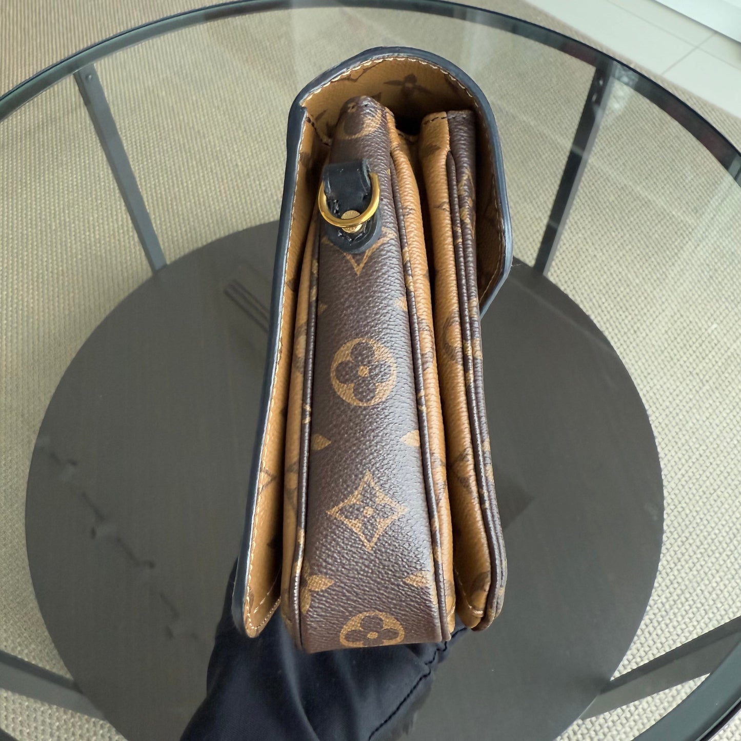 Kovancy Pochette Metis - Toile Monogram inversée Matériel doré