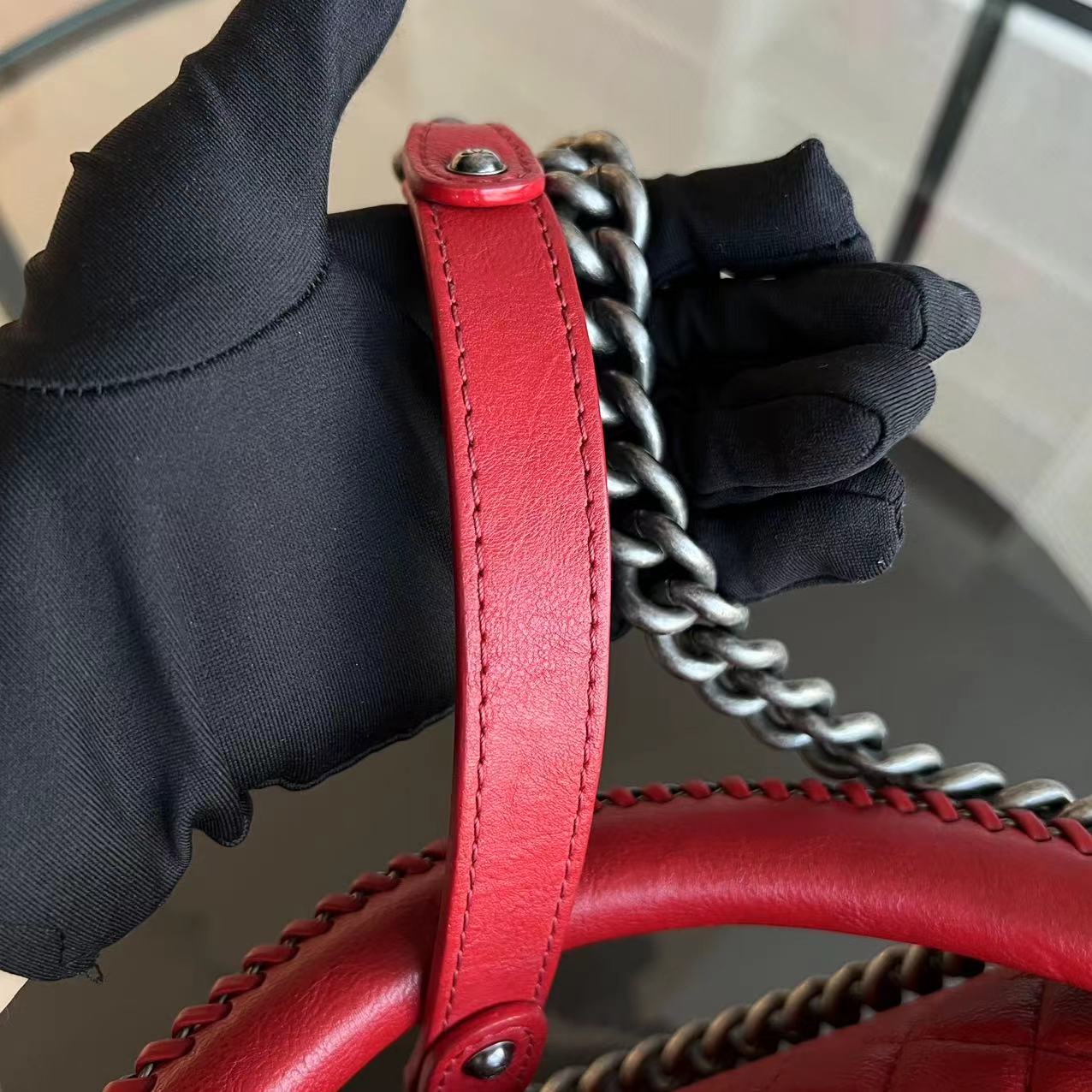 Kovancy Cuir de veau Boy Manche Neuf Medium