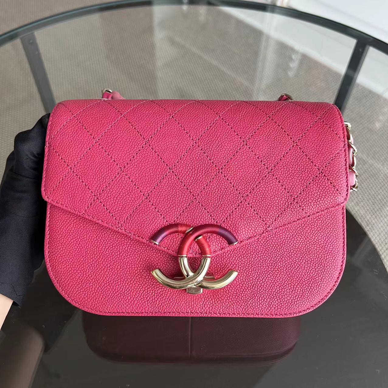Kovancy Sac Caviar Coco Curve Cuba Small