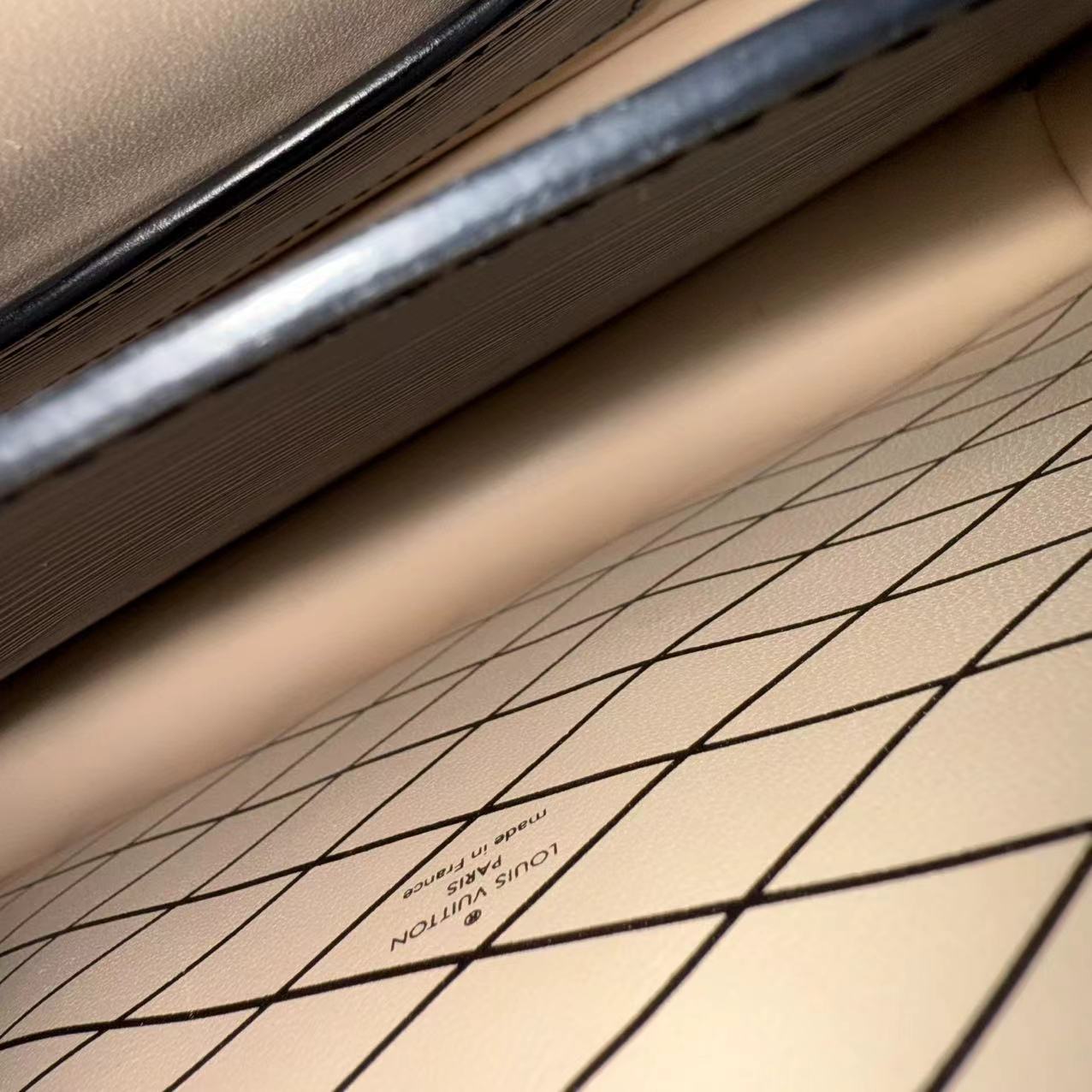 LVT Trunk Pouch - Black Epi Leather Gold Hardware
