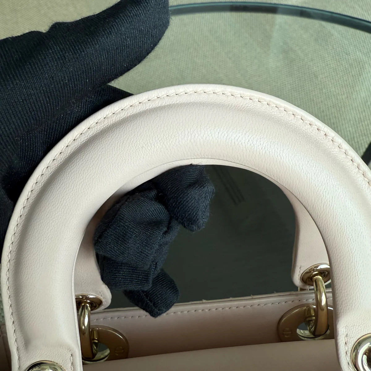 Kovancy Lady Petit ABC - Cannage Lambskin MyABC Rose clair Quincaillerie dorée